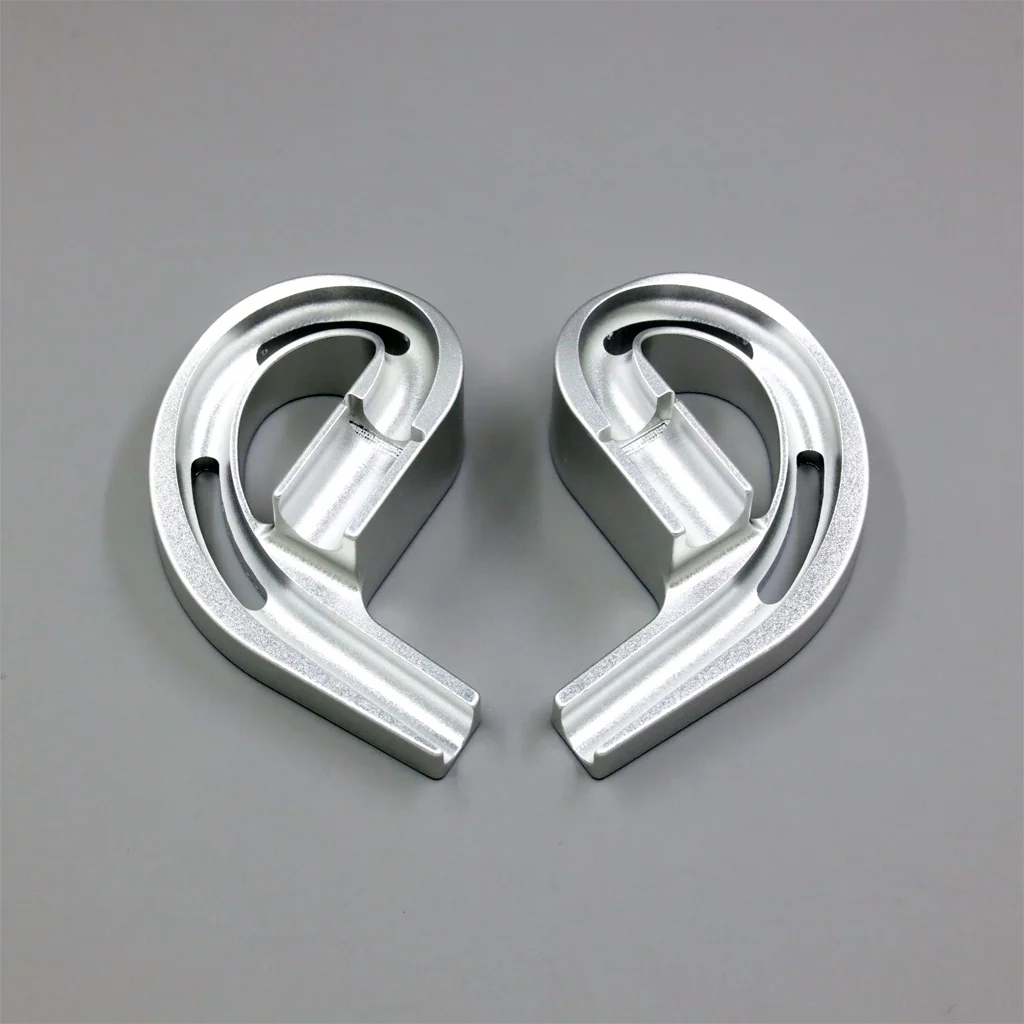 1 pair  4.5mm/6mm Wire OD  IEM In Ear Earphone Earhook Molding Mold For DIY Custom Handmade Repair Earphone Cable LN008454