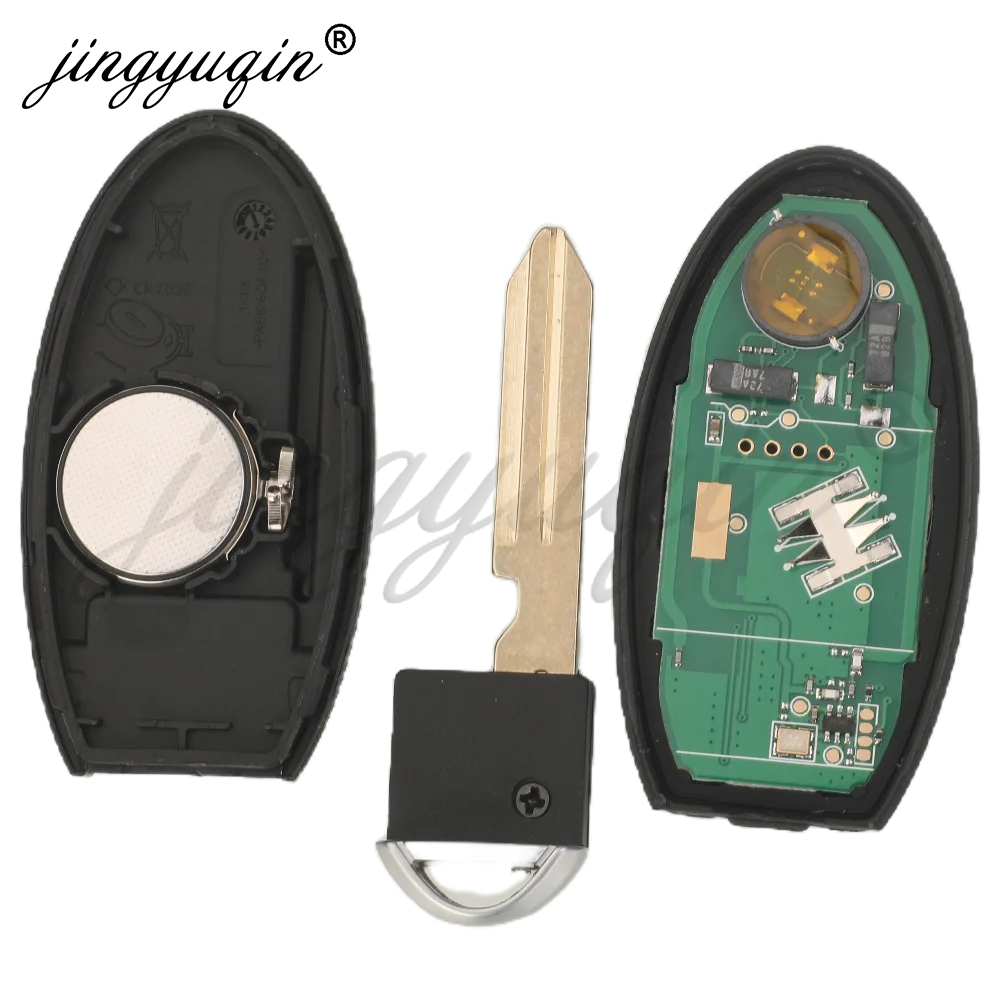 jingyuqin TWB1J692 Smart Remote Car Key for Nissan Fuga 2009-2015 Cima Latio Sylphy 2012- Infiniti M HYBR 2010-2015 315Mhz ID46