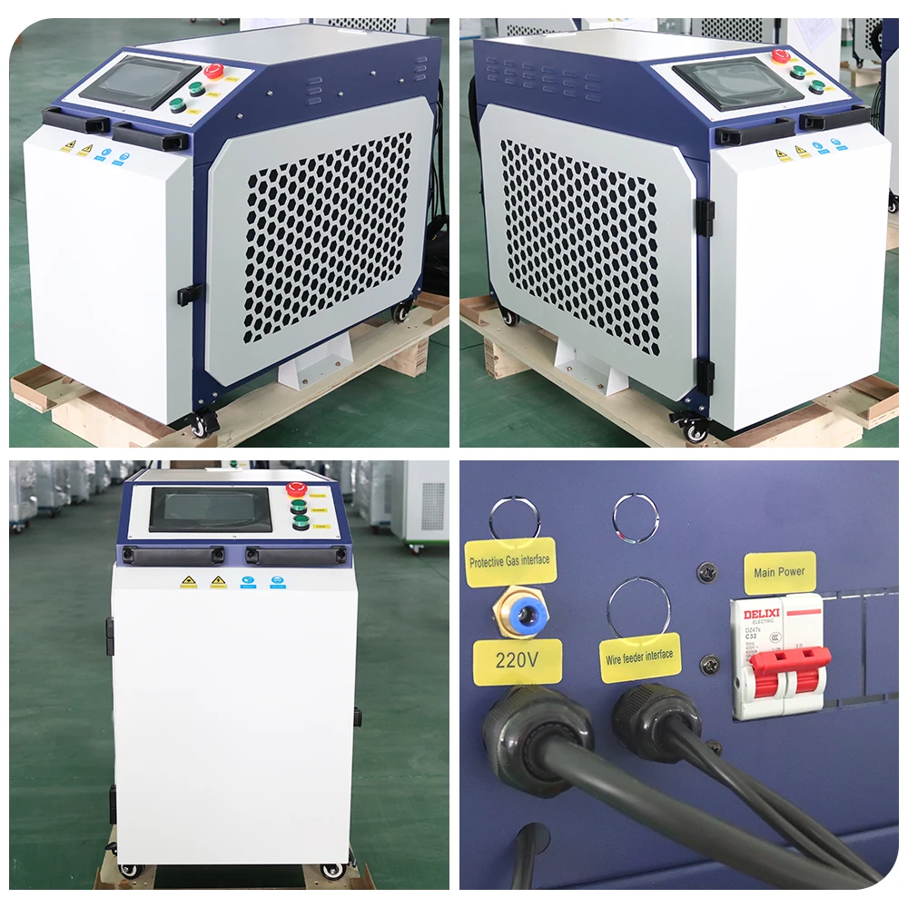 HotPortable 1500W 2000W 3000W Laser Cleaning Machine for Rust Removal