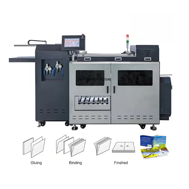 Fully Automatic Digital Layflat Menu Album Book Making Machine Photobook Binding Machine Wedding Photo Album Making Machine