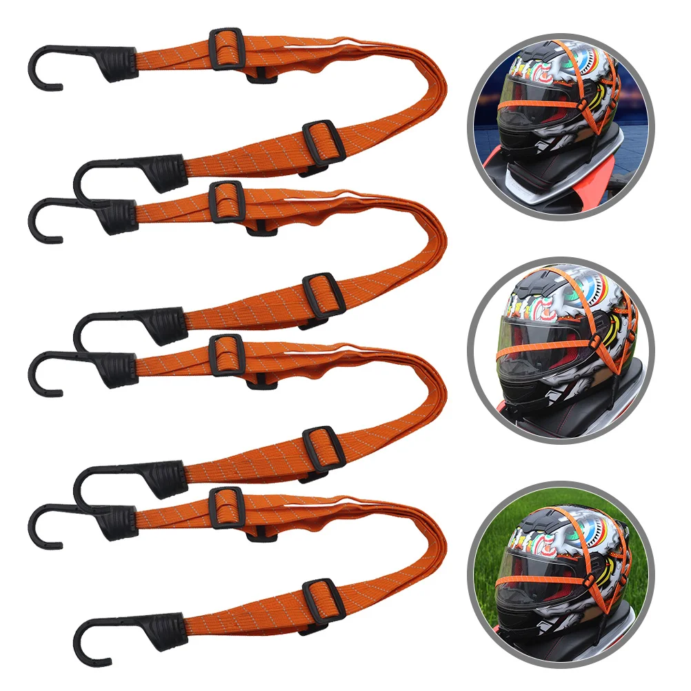 

4Pcs Adjustable Nylon Straps Bike Luggage Fixing Belt Cargo Binding Belt Strong Craftsmanship No Slip Cargo Straps