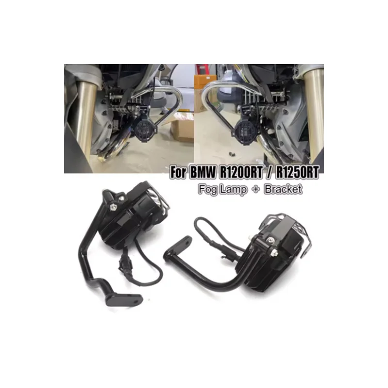

For BMW R1200RT Motorcycle Accessories Spotlight Bracket Holder Sport Light Fog lights Mount Kit R 1200 RT R1250RT