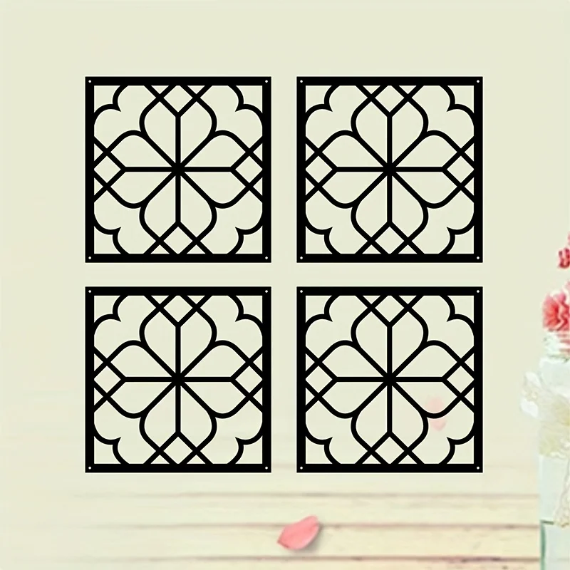 CIFBUY Iron Wall Art Industrial Carved Leaves Metal Sculpture Hanging Plaque Rustproof Home Living Room Entryway Decor