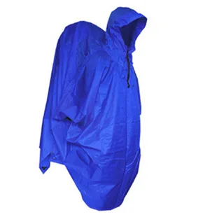 Outdoor multi-purpose moisture-proof mat, ground cloth, tent and mat, three-use raincoat, picnic mat, backpack rain cover