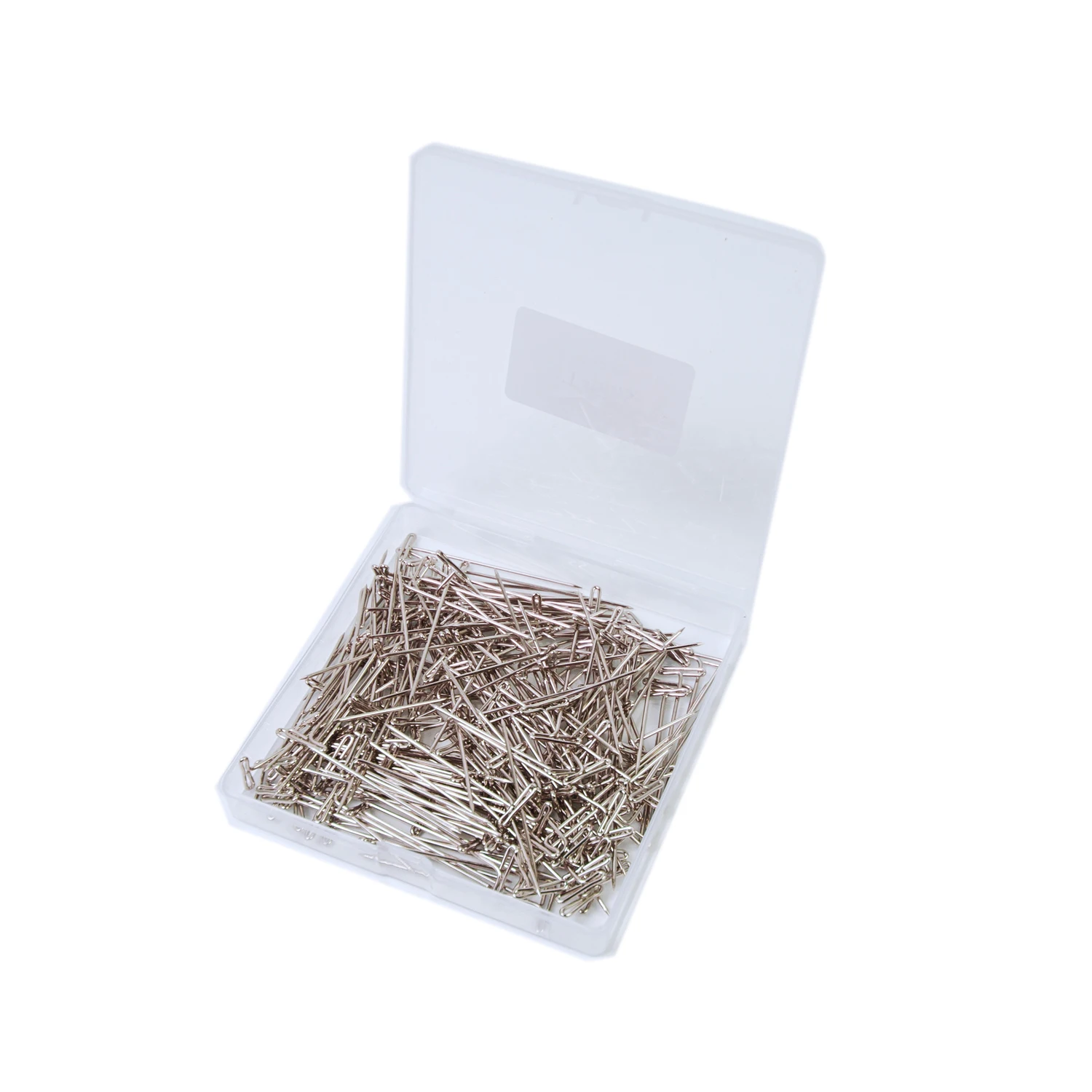 T-pins For Blocking Knitting Modeling And Crafts Stainless Steel Nickel Plated With Storage Box