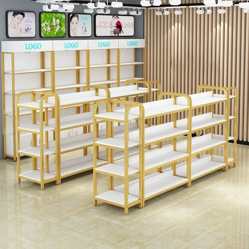 

Cabinet Supermarket Shelf Maternal and Infant Store Display Shelf Display Stand Convenience Store Snack Display Cabinet Cosmetic
