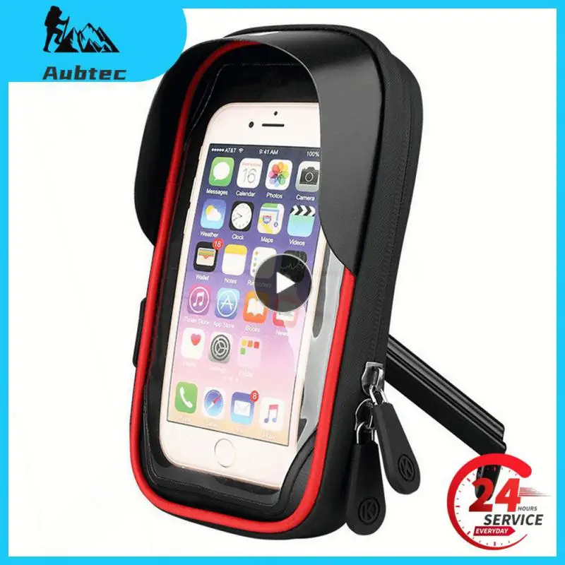 Inch Touch Screen Bags,MTB Cycling Bike Head Tube Bag, Handlebar Cell Mobile Phone Bag Case Holder For Bike