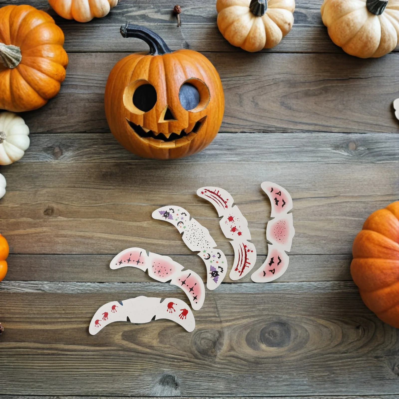 

10Pcs Freckle Tattoo Stickers Waterproof Realistic Face Decals for Halloween Cosplay Daily Makeup Prank Bloody Stickers