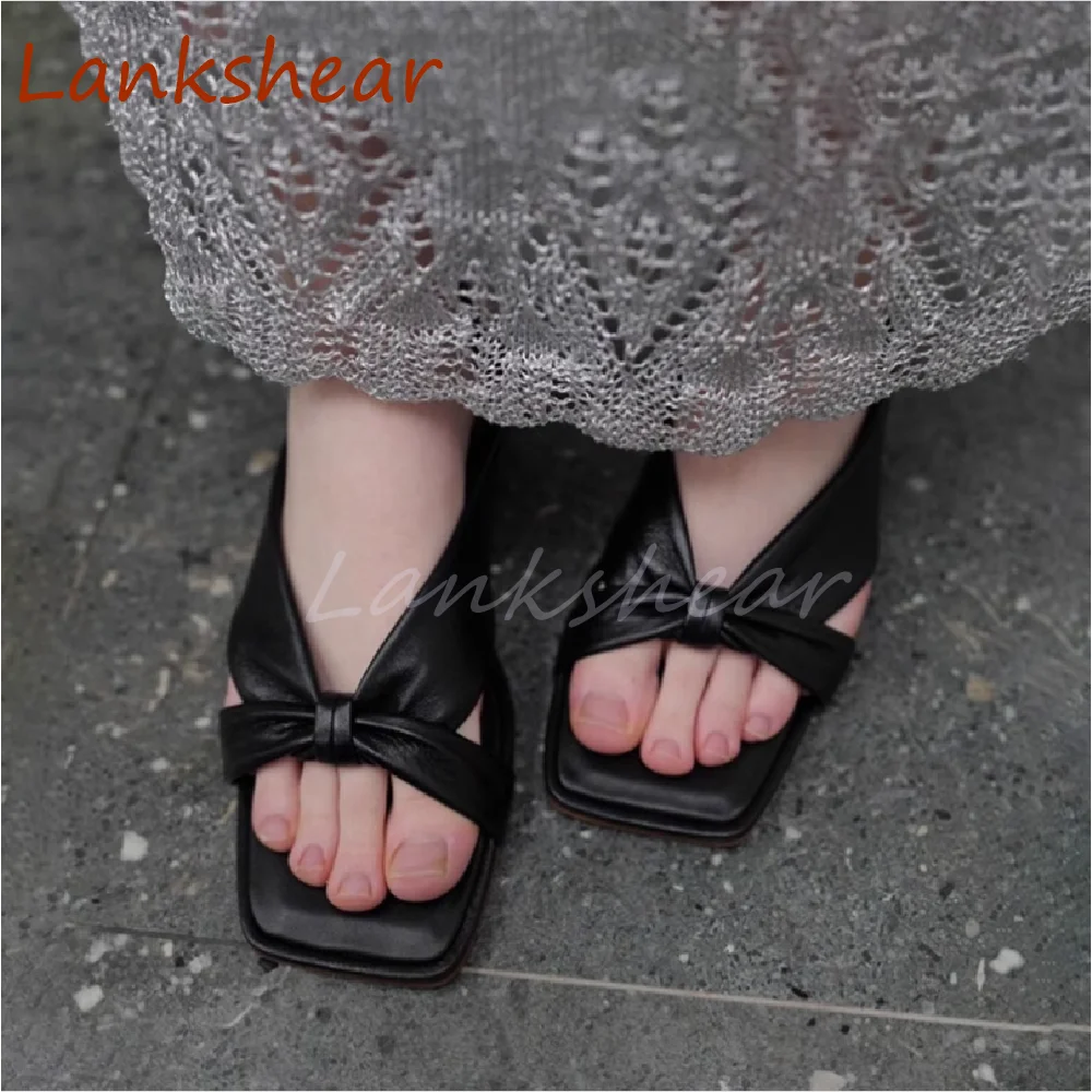 

Strange Style Square Toe Women Slippers Fashion Slingback Slip On Patent Leather Summer Party Solid Women Shoes New Arrivals