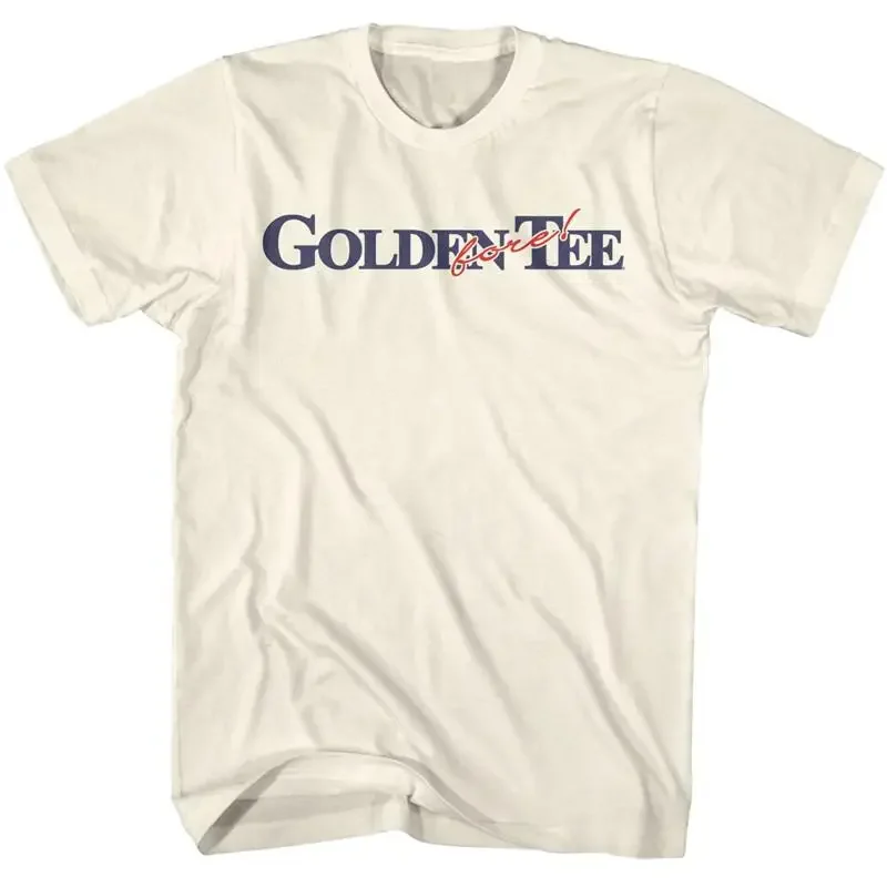 Golden T Shirt Incredible Technologies Video Game Logo Fore Men's