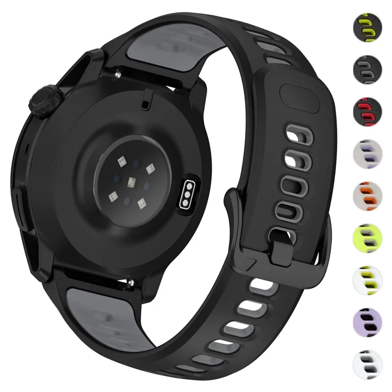 Correa de silicona de 22mm para Garmin Venu 4, 45mm/Venu 3 2/Vivoactive 4, Correa para Forerunner 255, 265, Music, 570, 47mm