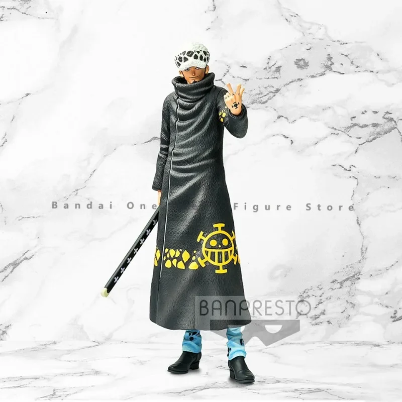 Oryginalne figurki akcji Bandai Roronoa Trafalgar Law, zabawki animacyjne, prezenty, autentyczne kolekcjonerskie modele anime do hobbystów, dostępne od ręki.