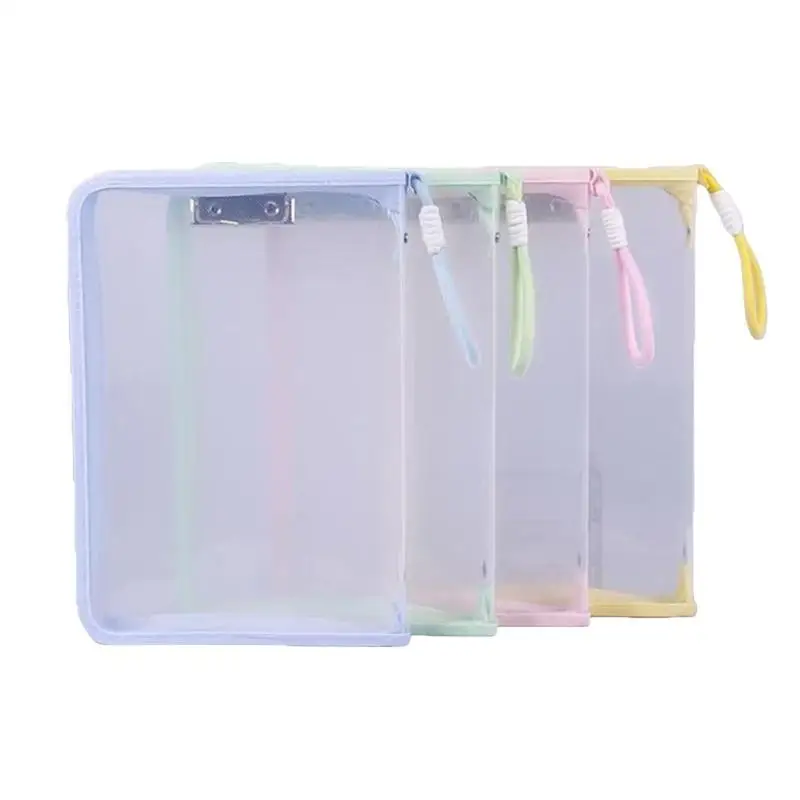 

Прозрачная сумка для документов формата А4, вместительная, для хранения учебников, на молнии, студенческая, ручная, утолщенная, водонепроницаемая сумка для хранения