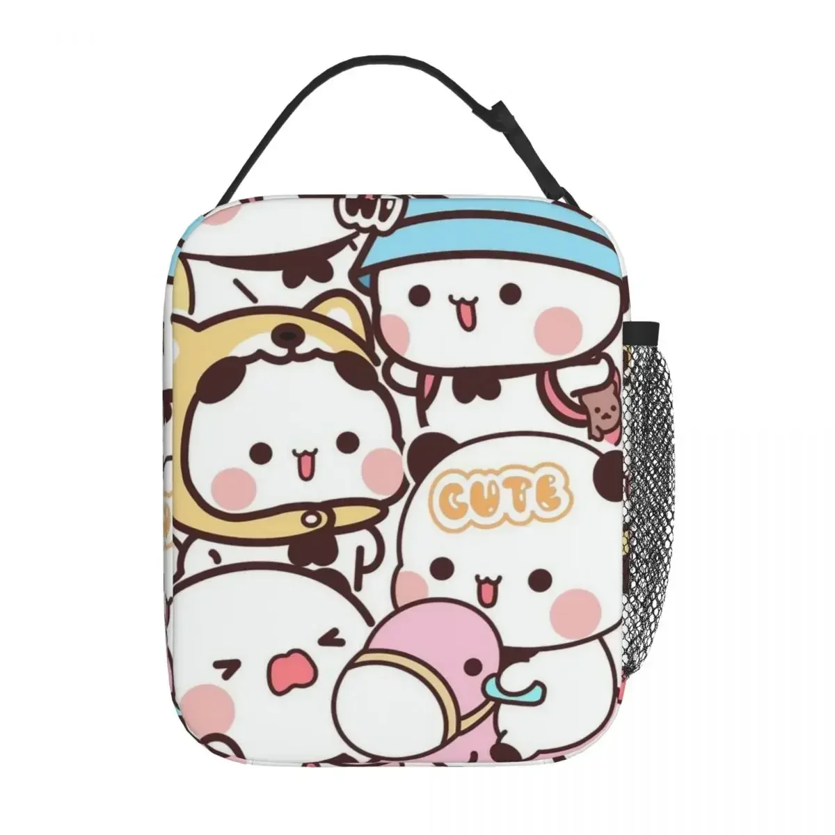 Insulated Lunch Box Cute Bubu Dudu Product Cartoon Panda Bear Lunch Food Box Fashion Cooler Thermal Bento Box For School