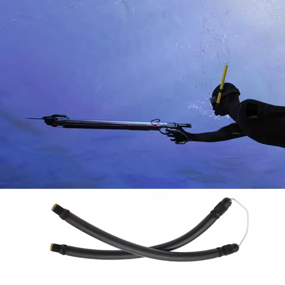20-45cm Speargun Band Latex Tube Spearfishing Durable Fishing Hand Speargun Pole Spear for Hunting Diving Fishing Scuba Accessor