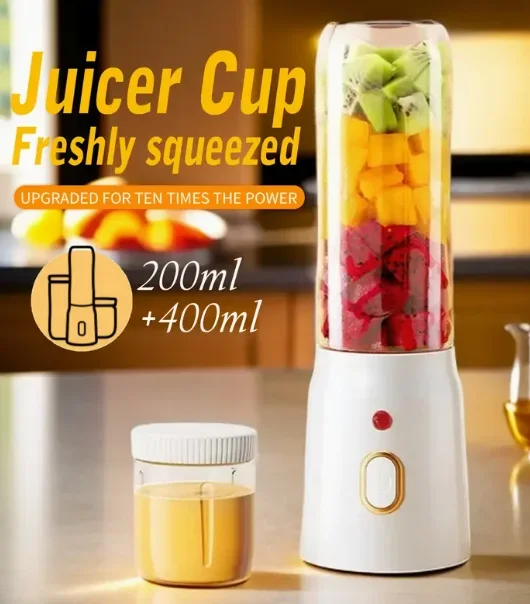 قطعة واحدة من خلاط كهربائي للأطفال - تصميم شفرة قوية، سهل التحريك والخلط.