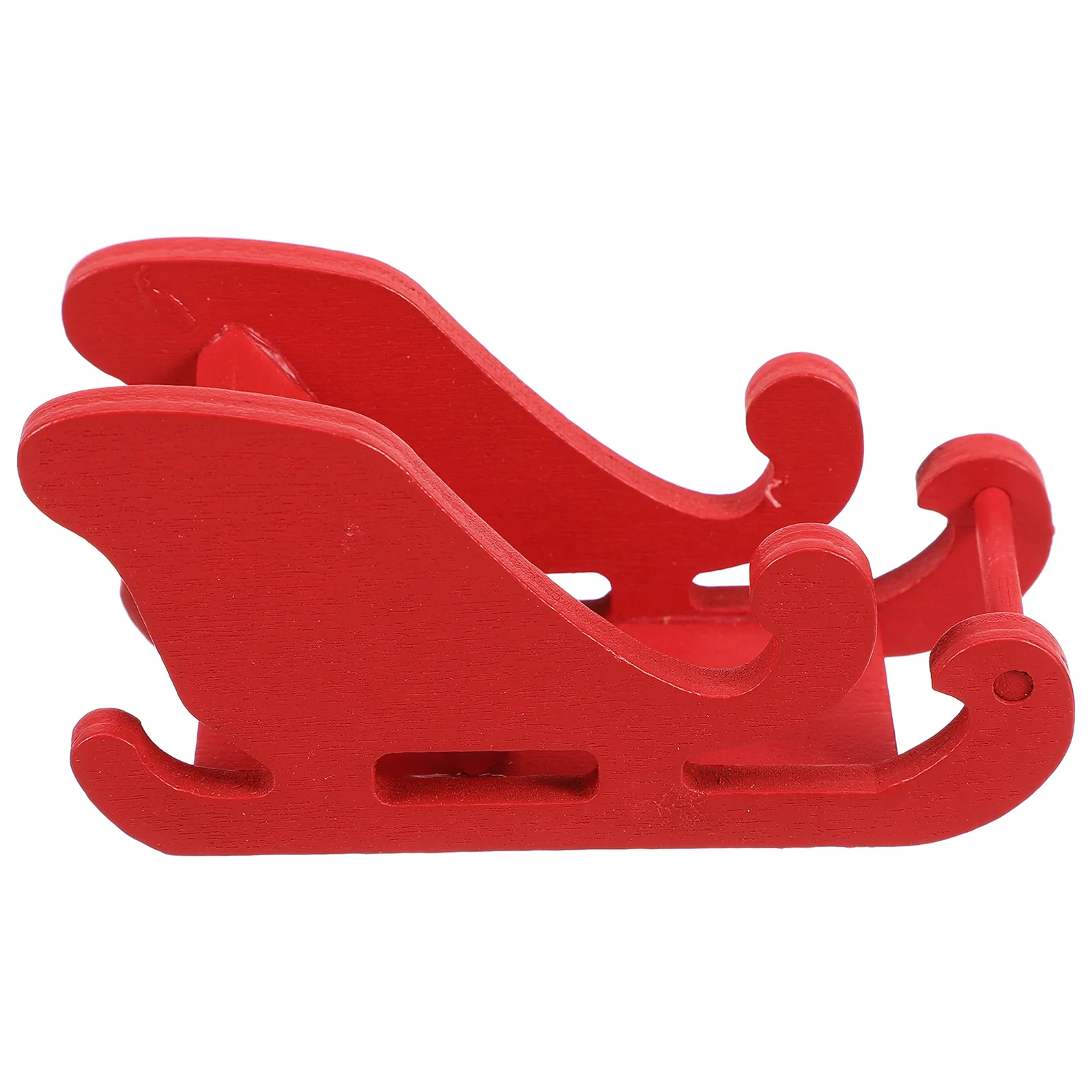 

Wooden Sleigh Ornament Mini Size for Christmas Tree Decor Holiday Tabletop Centerpiece Sled Decoration Christmas Mini Sleigh