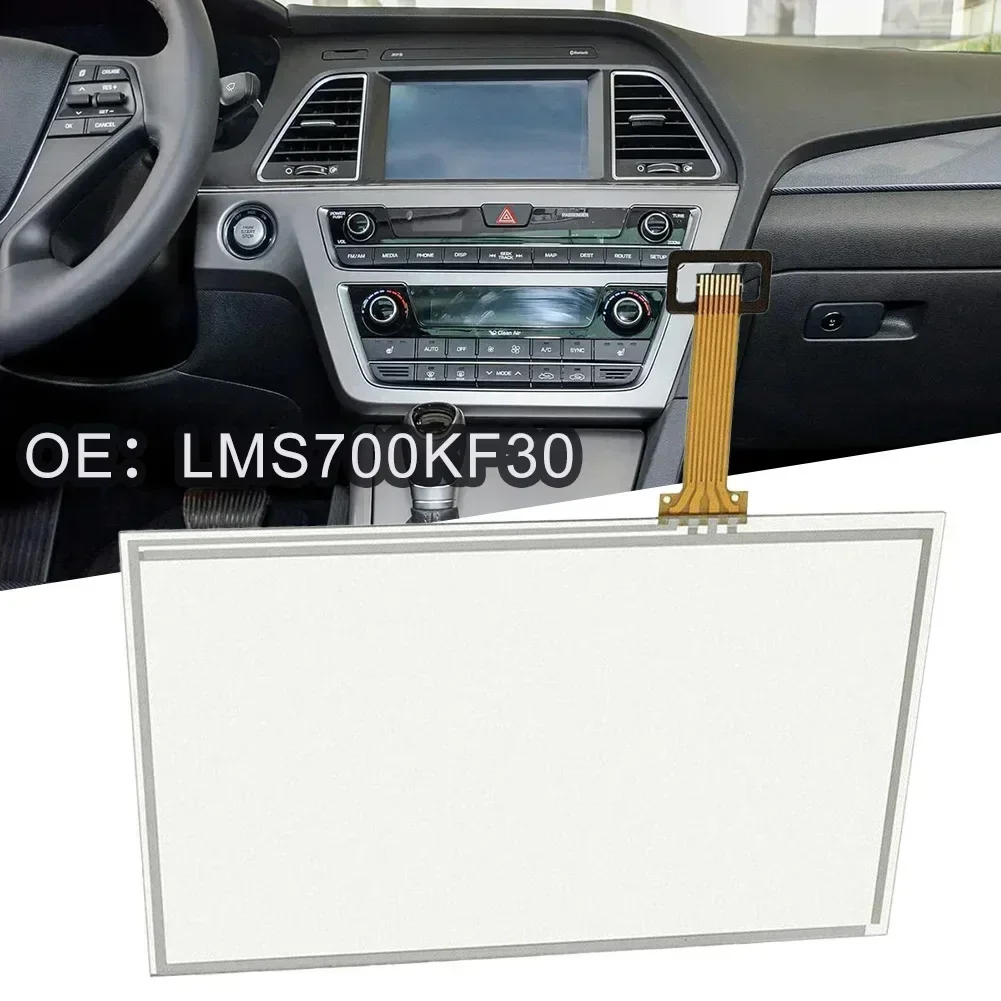 

7inch Touch Screen Glass Digitizer Monitor Screen For Hyundai For KIA 2013-2016 LMS700KF30 Transparent Glass Radio Screen