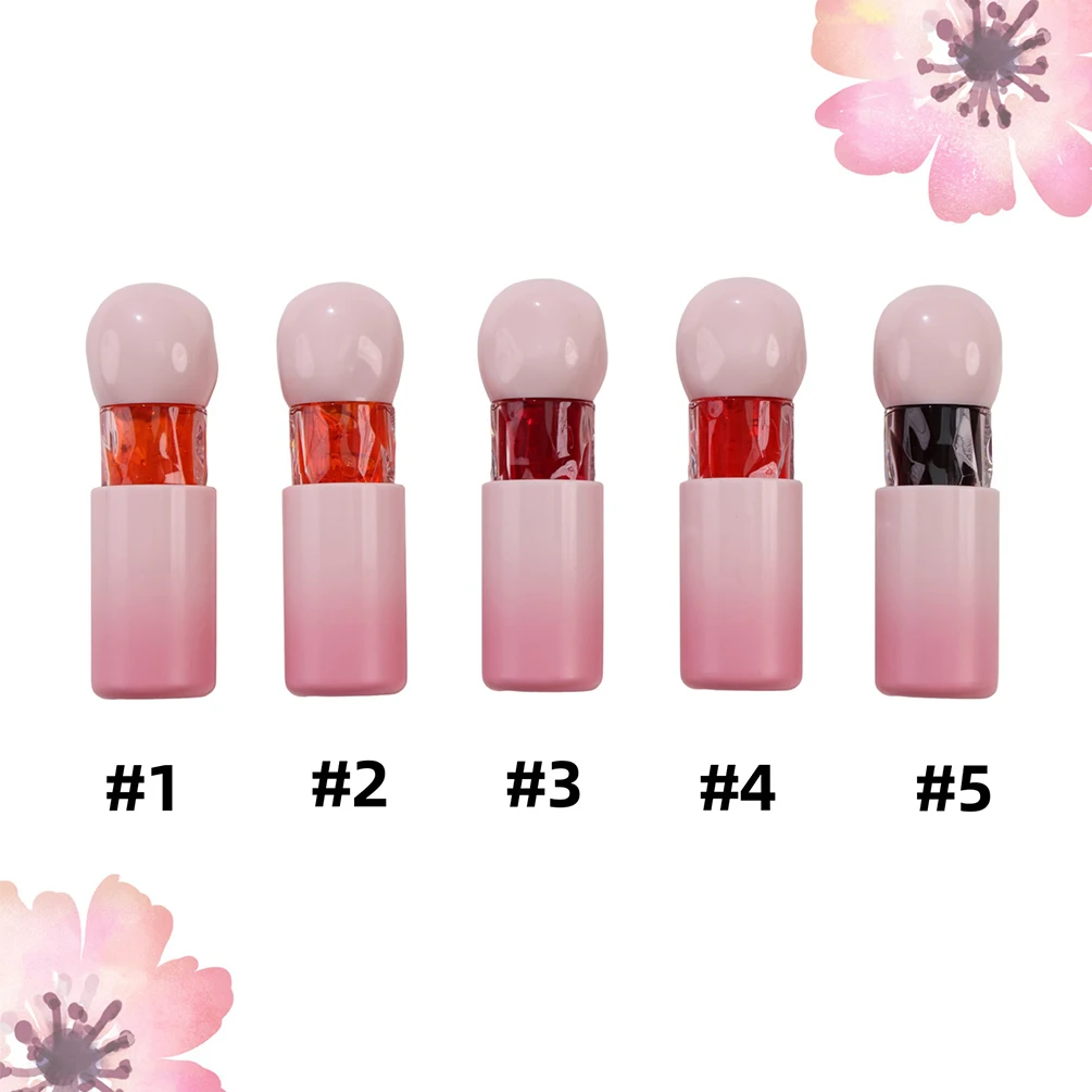 

Оттенок для губ 2-в-1, частная марка, 5 цветов, веганский пигмент, индивидуальный логотип, длительный увлажняющий, увлажняющий, антипригарный, натуральный макияж