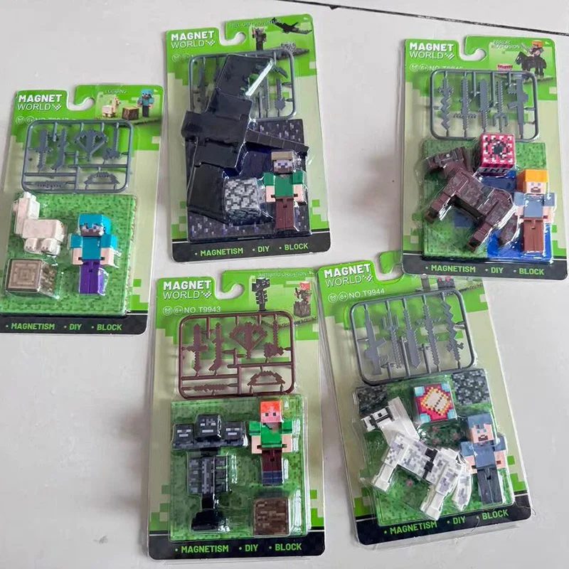 

Magnetic Building Blocks Set for Children Age 6+ DIY Strong Magnet Base Plate Toy with Magnetic Role Play Brick Blocks Gift