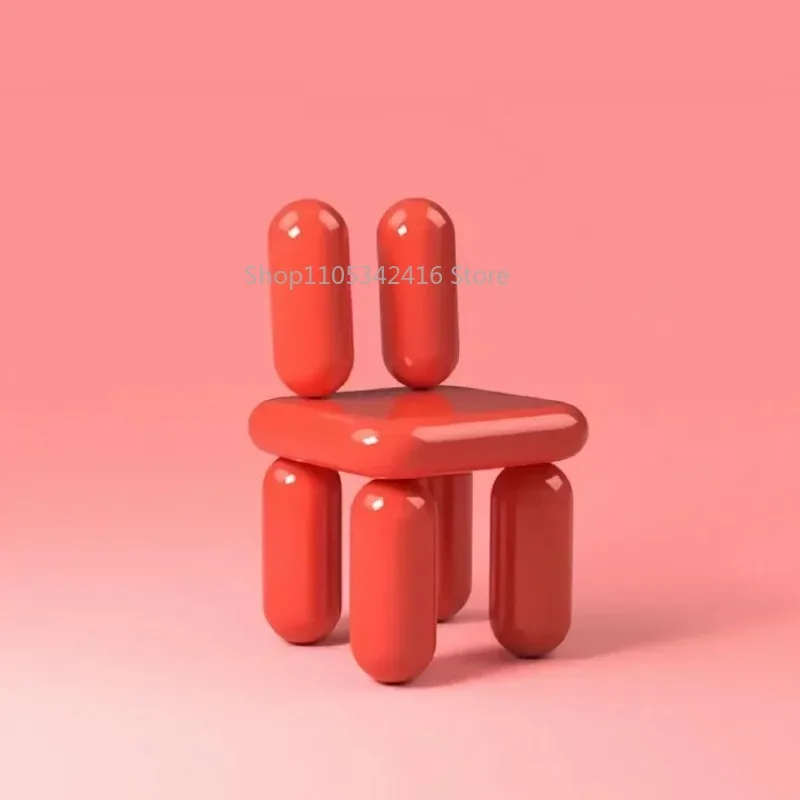 

Дизайнерское креативное кресло-шар необычной формы, современное художественное кресло-шезлонг из стекловолокна в цвете «Дофамин»