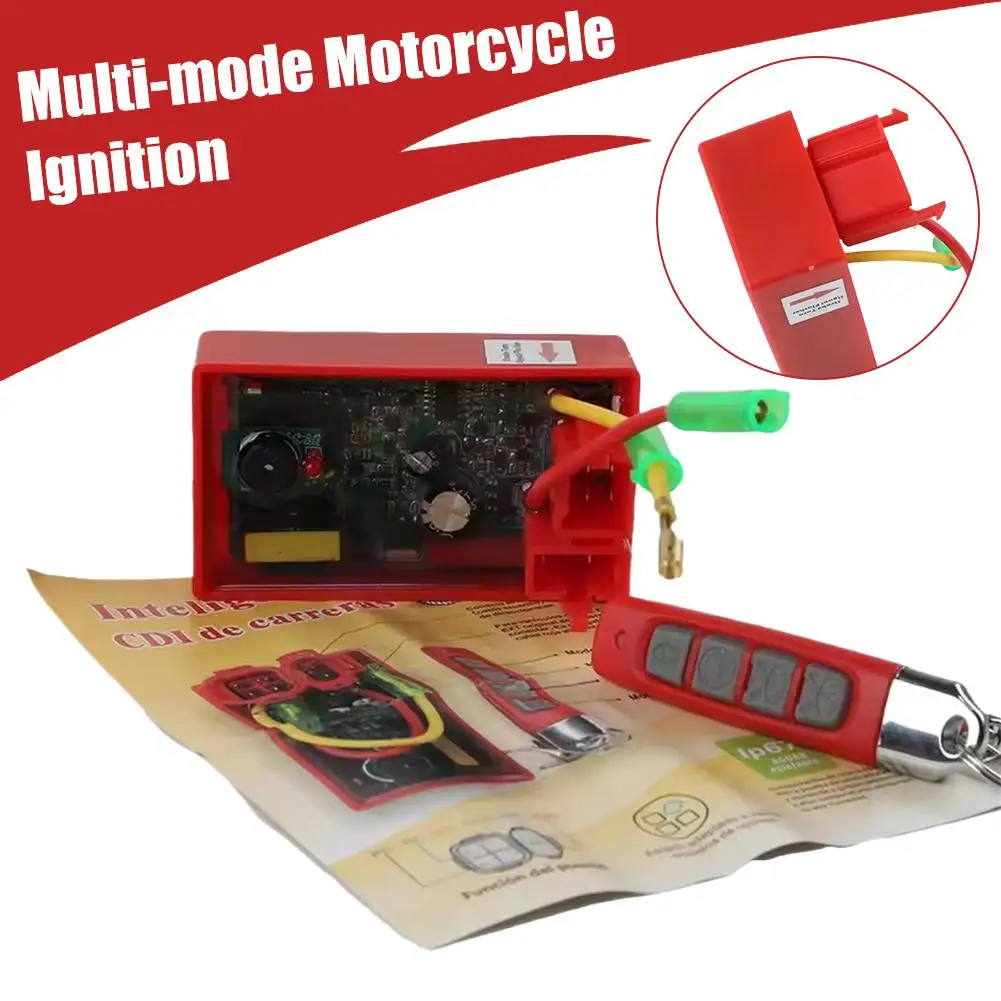 جديد مضاد للسرقة 6 دبوس CDI الإشعال مع وظيفة فلاش إشارة الانعطاف ل Italika RC 125 150 200 DM 150 200 250 DT 125 150 XFT P1V1 #6