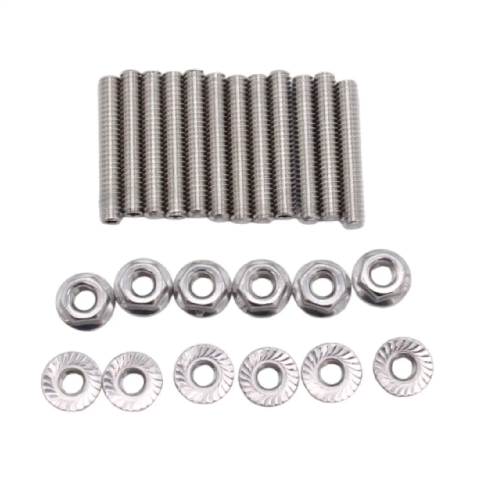 Valve Cover Studs Bolts Kit Stainless Steel Replace Parts Easy to Install for Ford Small Block 260 289 302 351W Accessories