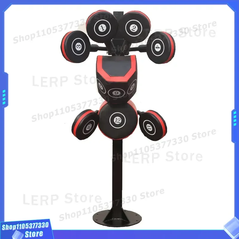 Commercial Adjustable Steel Pipe Boxing Equipment Heavy Duty Gym Fitness Gear Professional Training Stand for Punching Bag
