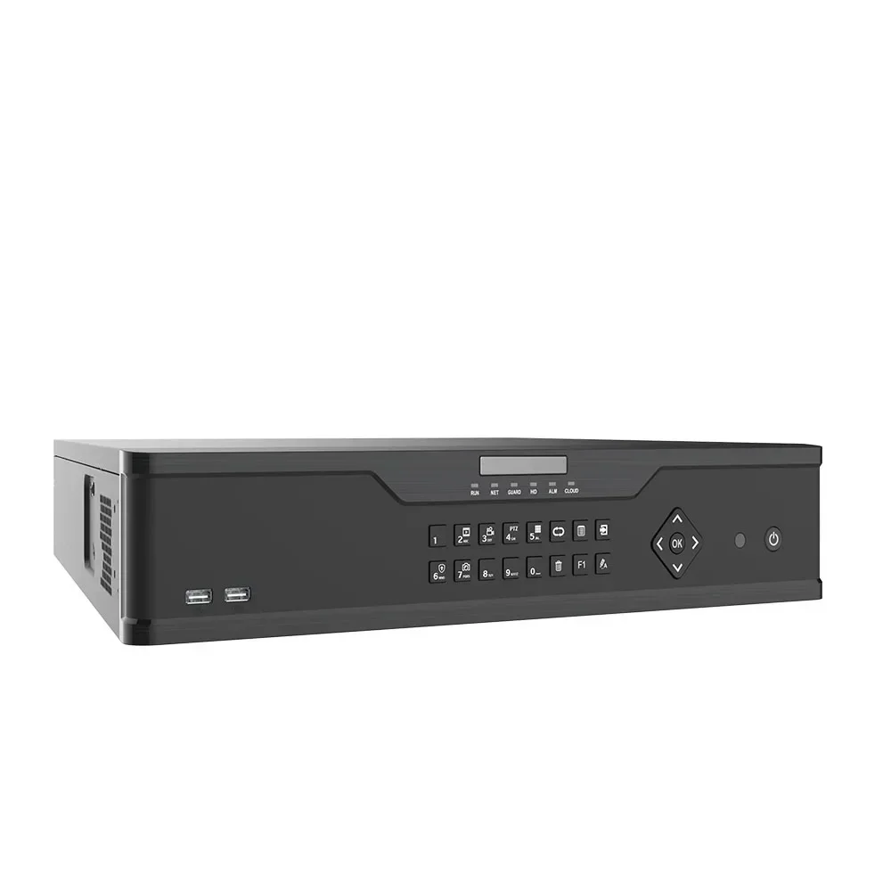 64CH 8MP 4K Network Video Recorder Support Max 8 Hard Disk NVR Remote Control P2P CMS