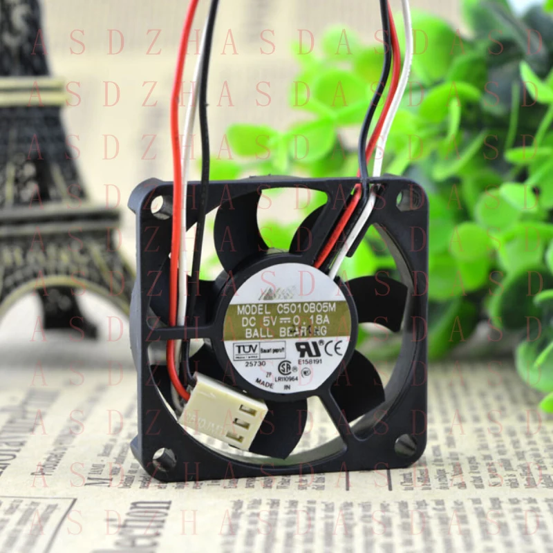 Z for AVC 50*50*10 5CM 5V 0.18A 5010 C5010B05M Ultra-thin Quiet Cooling Fan