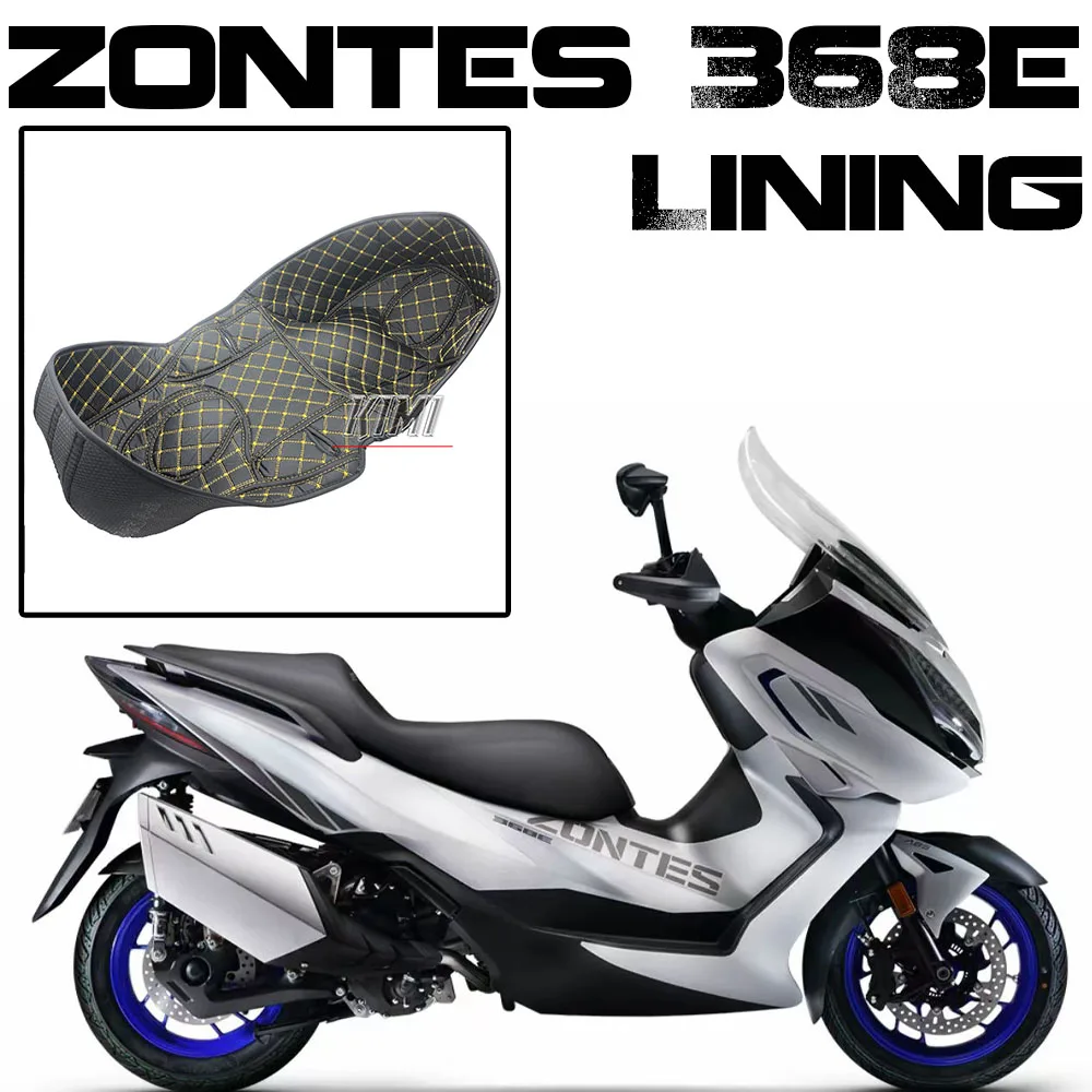 Motorcycle Modified Seat Bucket Lining Protective Pad Lining Anti-Scratch Abnormal Noise Accessories For ZONTES 368E 2024