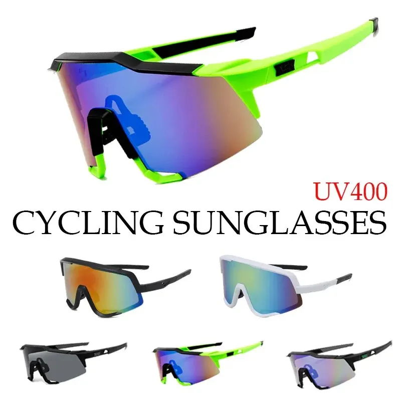 Men Women Sport Road Bike Sunglasses UV400 Rimless Cycling Glasses 2024 MTB Running Fishing Eyewear Male Bicycle Goggles Cyclist