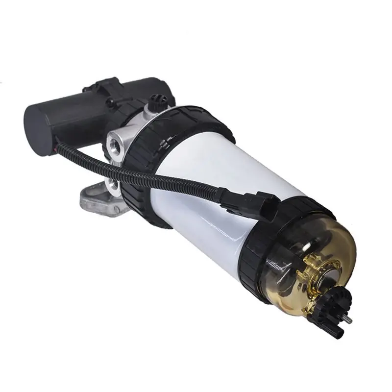 A82M-Compact Track Loader Fuel Filter& Lift Pump Assembly For ASV SR70 SR80& For Terex PT75 PT80 349/5328, 361/3869, 32A62-02010