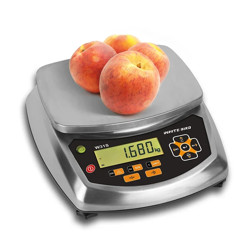 OIML certification Weight 30kg Bluetooth Load Analytical Standing Whitebird Kitchen Balance Portable Electronic Weighing Scales