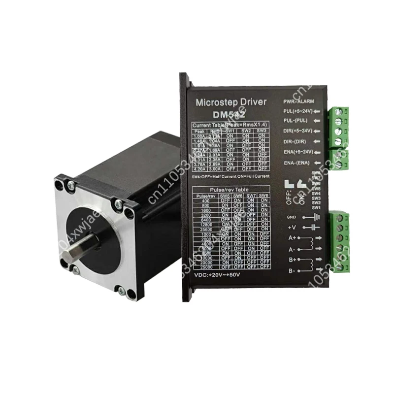 57-stepper-motor-set-body-5676-100115-with-dm542-driver-control-deceleration-stepper-small-motor