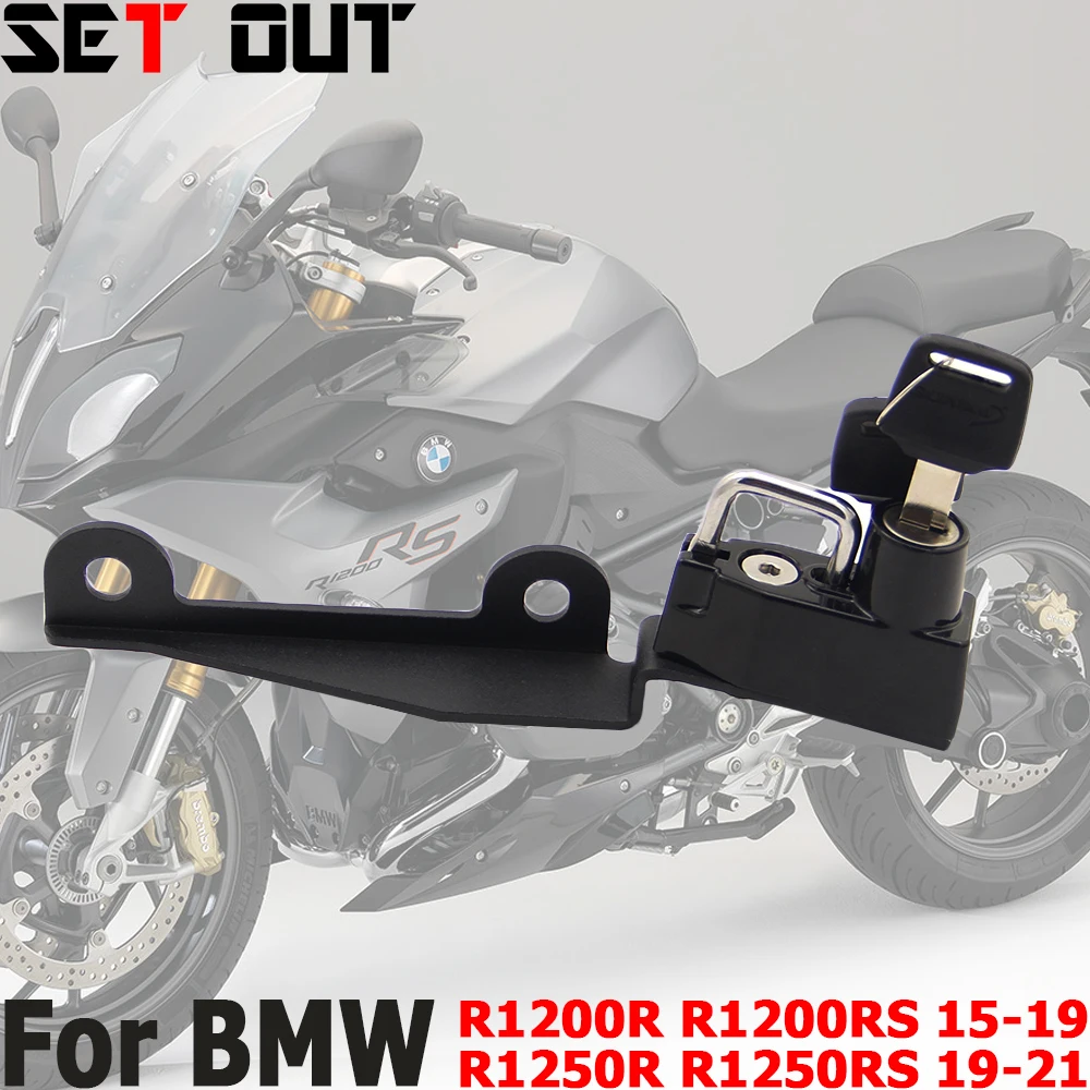 

Мотоциклетный противоугонный замок для шлема, кодовый замок для BMW R1200R R1250R, замок для шлема R1200RS R1200 R/RS R1250RS R 1250R