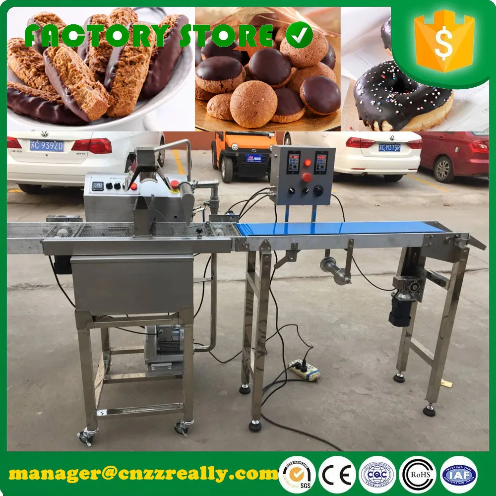 Macchina per la produzione di rivestimento automatico per avvolgimento del cioccolato da 8/15 kg con macchina per fusione di tempera del cioccolato in acciaio inossidabile