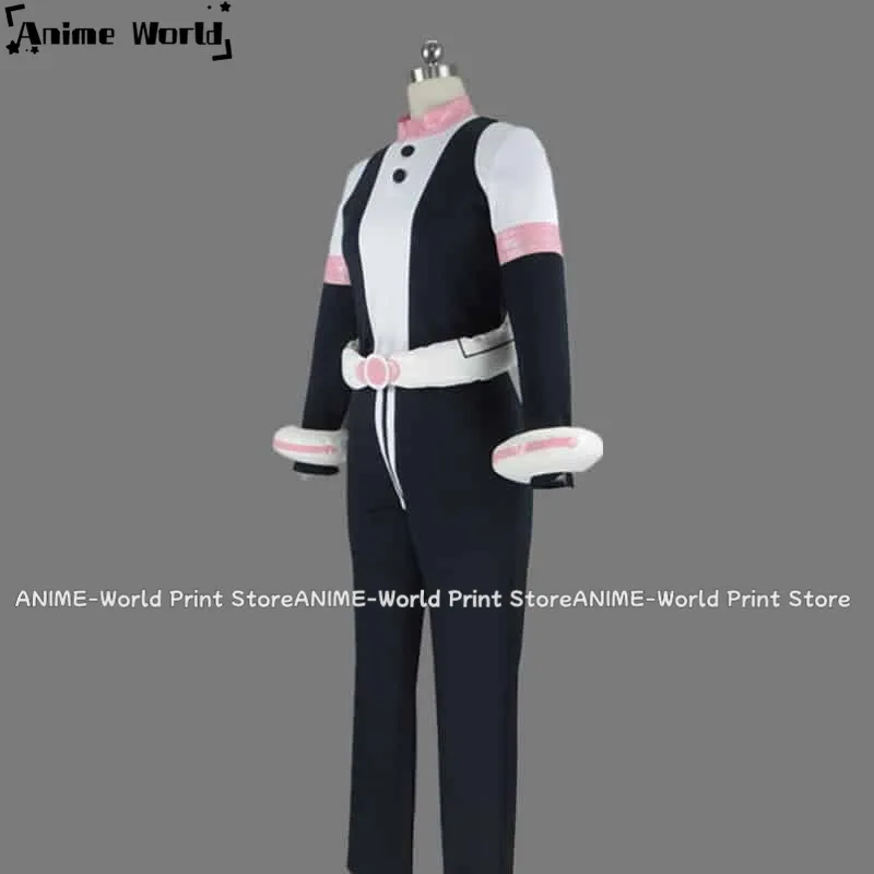 《Custom Size》Anime Ochaco Uraraka Cosplay Costume Halloween