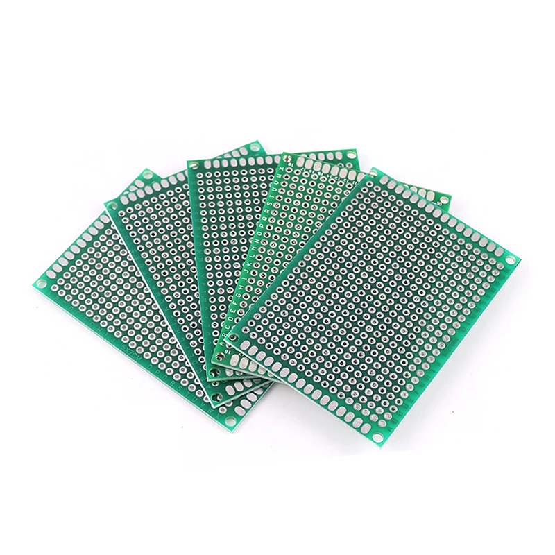 15PCS Blue 5x7cm Double Side Prototype DIY Universal Printed Circuit PCB Board Protoboard PCB Kit Breadboard Set