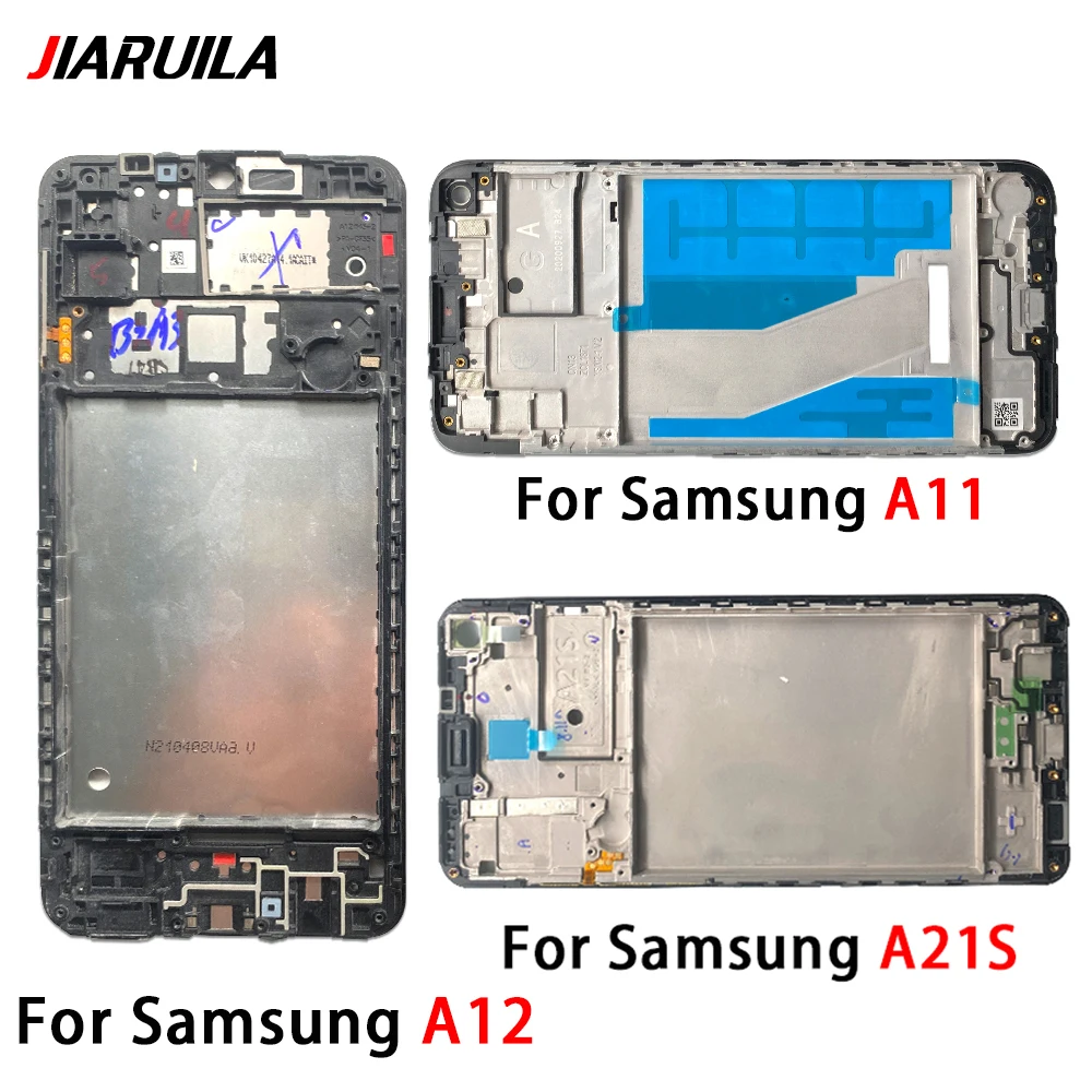 NEW Front Housing LCD Frame Bezel Plate Replacement Part For Samsung A21S A13 A14 A23 4G A22 5G A135 A136 A145 A146 A235 A236