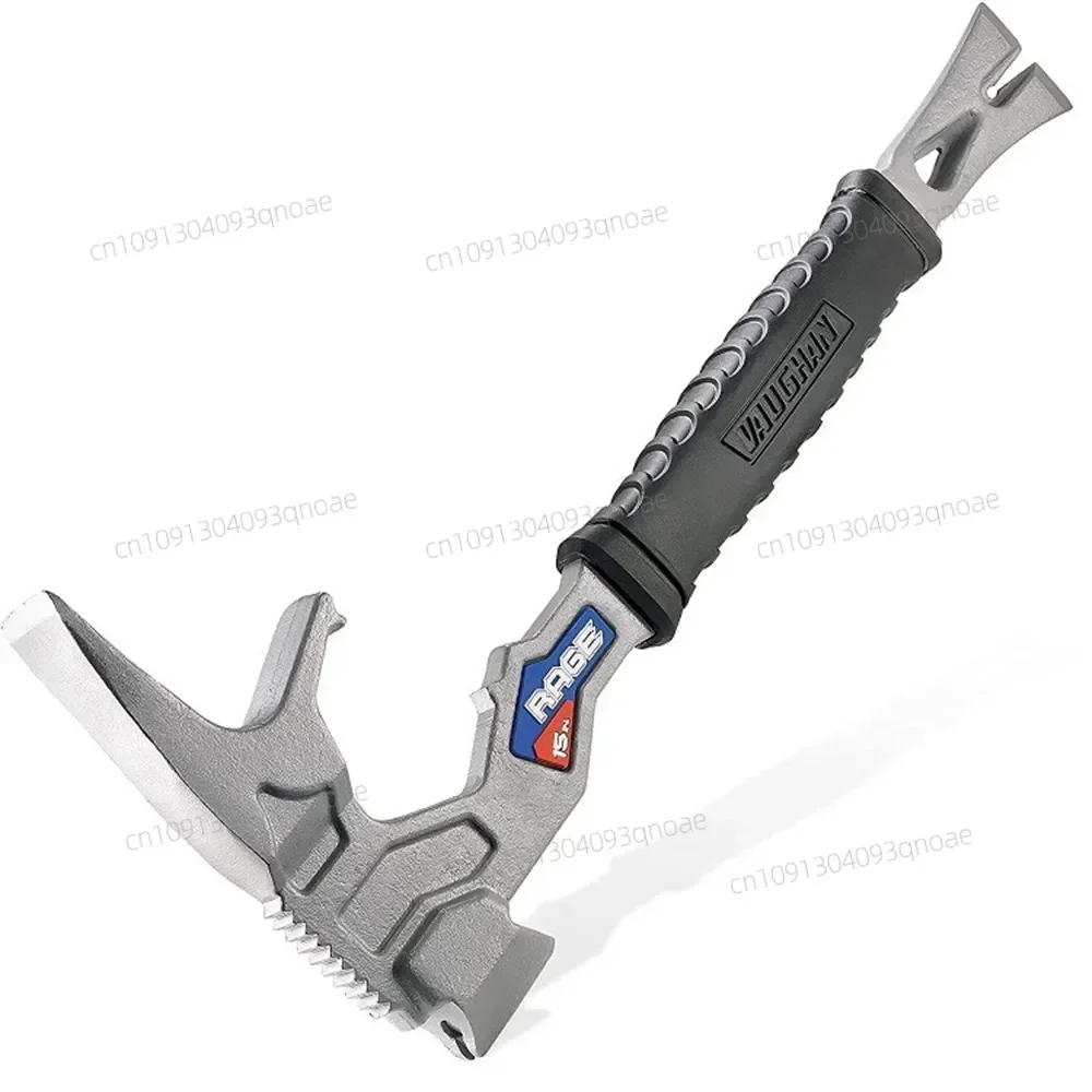 

Outdoor Multifunctional Hard Hammer with Crowbar Fire Rescue Tool Demolition Tool Hammer Hand Tool Woodworking