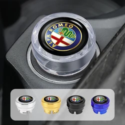 Car Cigarette Lighter Button Replacement Plug Dust Cover For Alfa Romeo Giulietta 159 147 156 166 Mito Giulia GT Stelvio Tonale