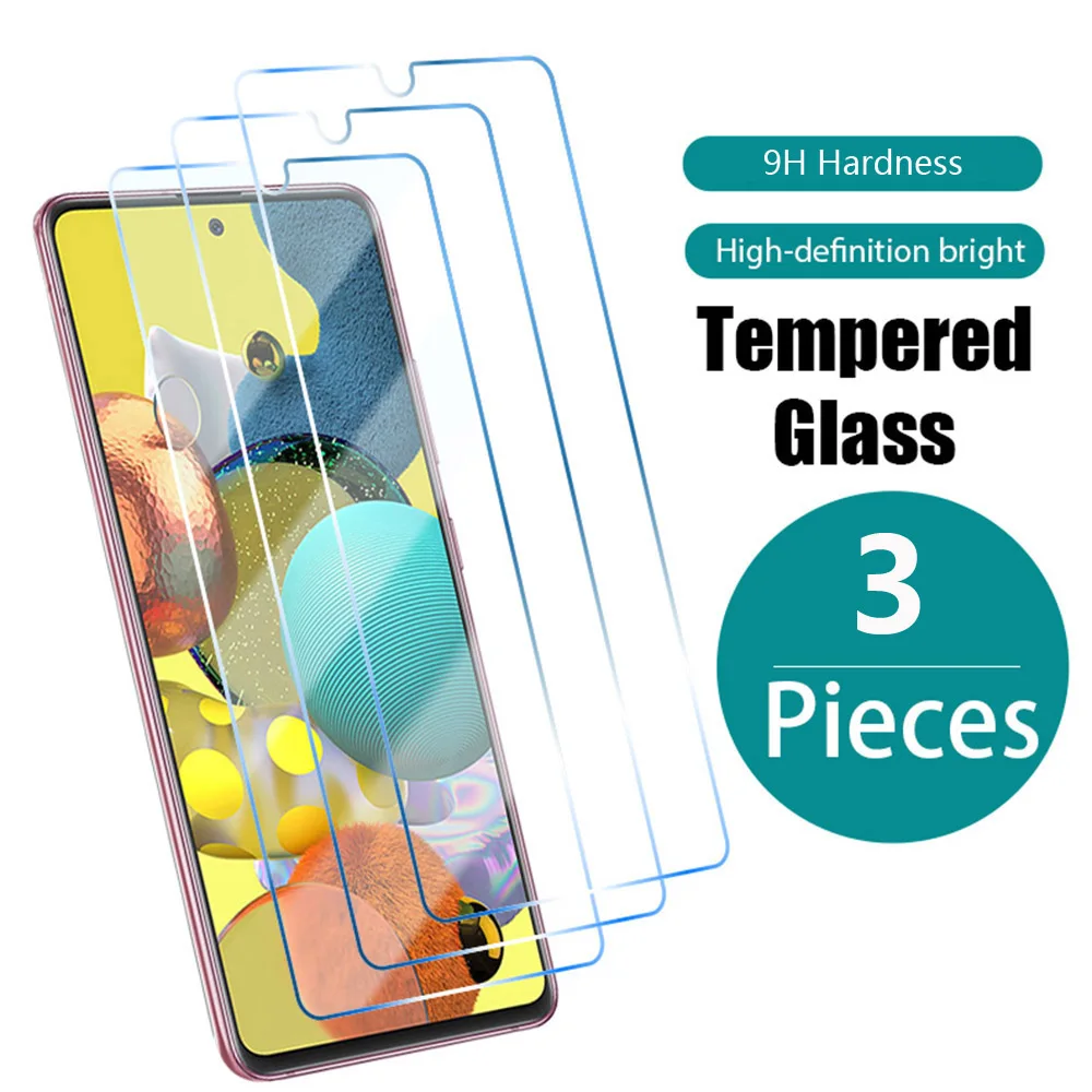 

3Pcs Screen Protector For Samsung Galaxy A14 A30 A50 A40 A41 A34 Tempered Glass Protective Film