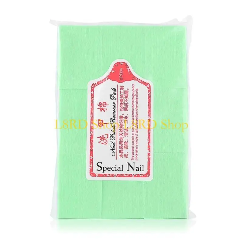 L8rd يمكن التخلص من طلاء الأظافر منشفة القطن مزيل القطن الأظافر