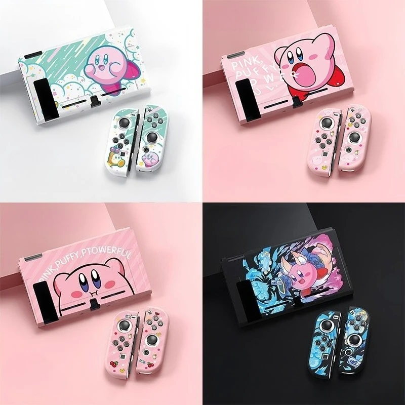 

Star Kirby Switch Protective Cover Anime Characters Suitable for Switch Ns Storage Bag Portable Travel Game Accessories Gift