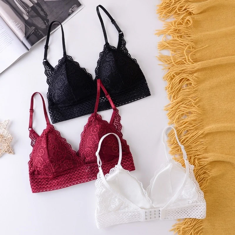 Floral Lace Bralette Image 3