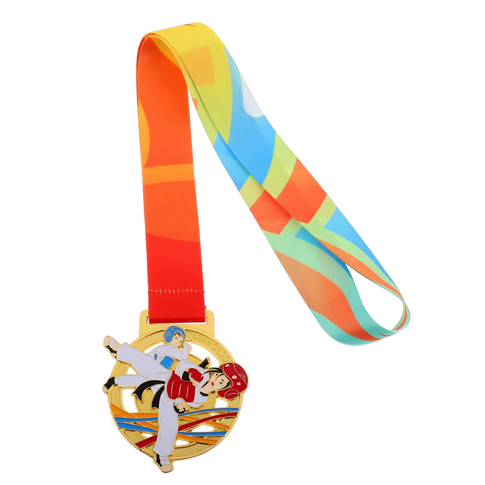 

Taekwondo Medals Kids Martial Silver Winners Championship Metal Awards Children Graduation Gold Training Gear Accessories