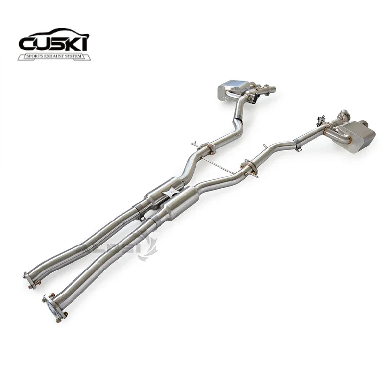 

Клапан из нержавеющей стали, задняя выхлопная система, подходит для Hyundai Genesis 3.3T 2018-2023, доступ к модификации автомобильных выхлопных газов