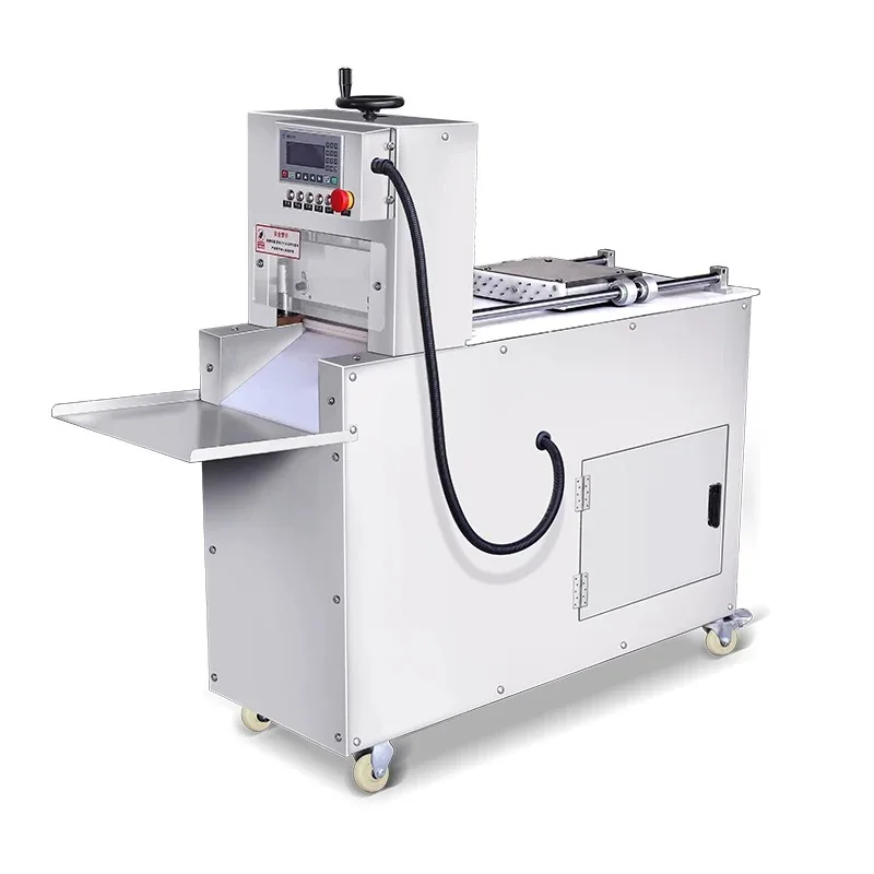

Automatic Beef Roll Slicer Machine For Frozen Meat With Motor As Core Component