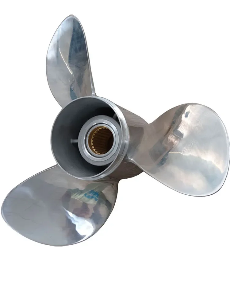 Suzuki Outboard 325 HP Stainless Steel Front and Rear Propeller Propeller Blade Accessories